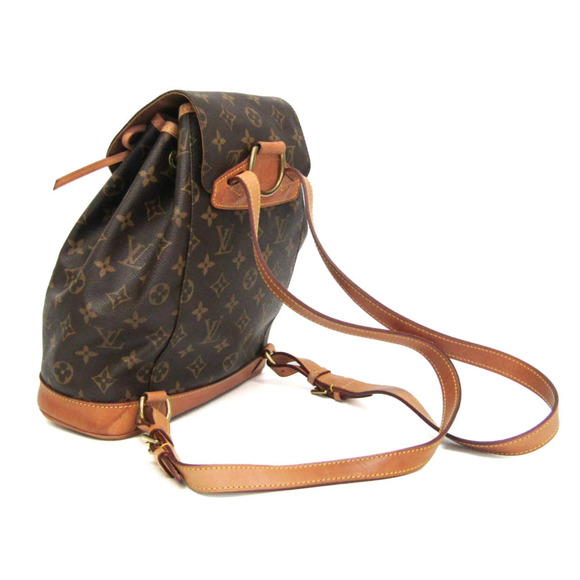 LOUIS VUITTON Authentic Brown Monogram Backpack main image 16